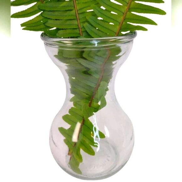 Vintage Vase Thick Glass bulb round - Picture 2 of 9